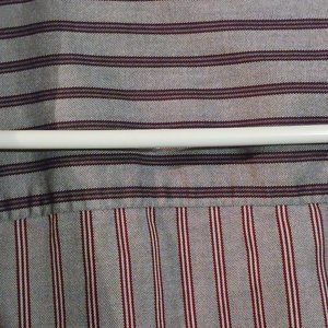 Excel 1X purple gray beautiful Perry Ellis shirt